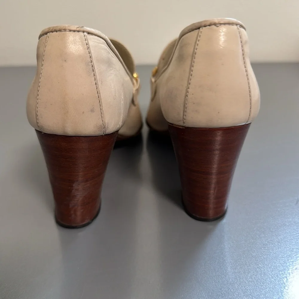 Vintage Gucci Heel Loafers - Picture 5 of 11